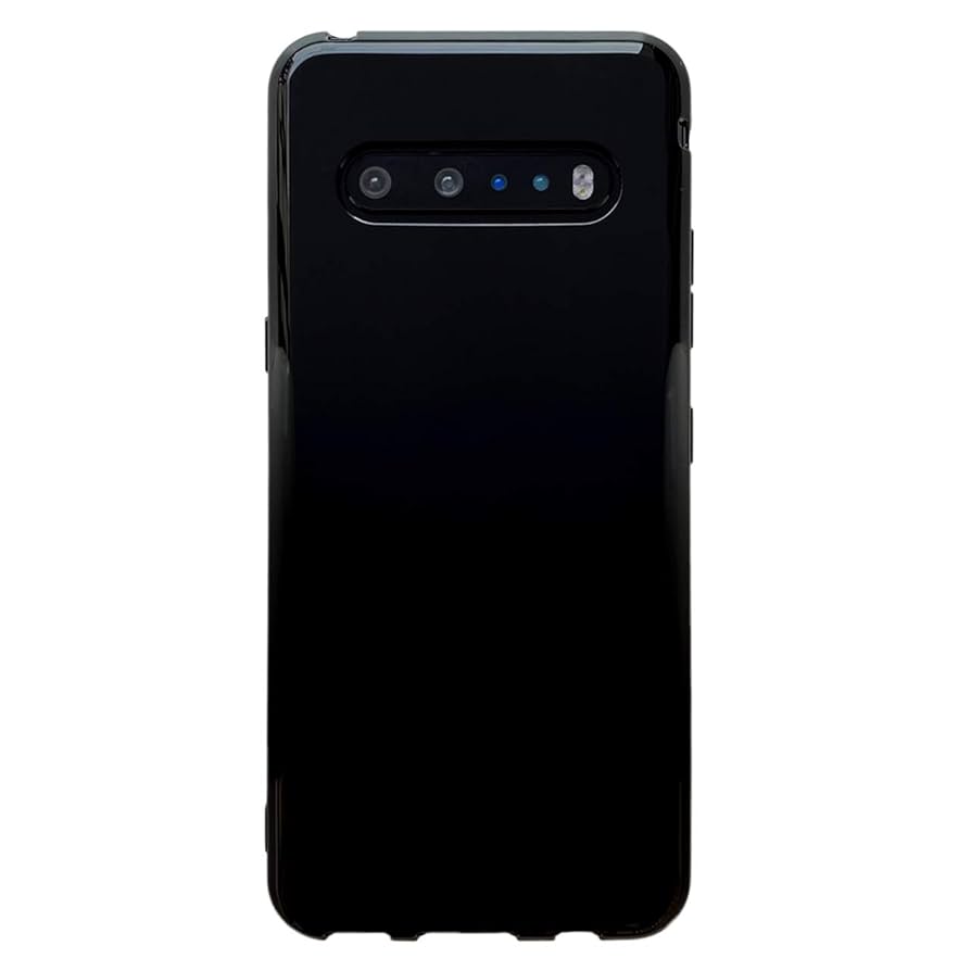 Amazon.co.jp: LG V60 ThinQ 5G L-51A 【 黒TPU 】 ケース